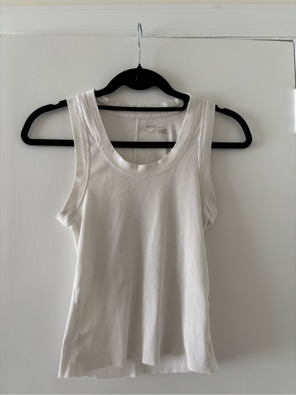 Aerie Ivory Ribbed Tank Top